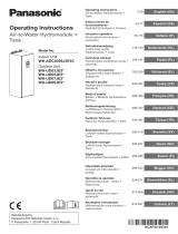 Panasonic WHADC0309J3E5C Käyttö ohjeet