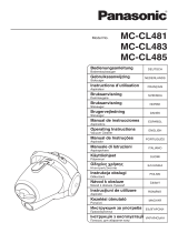 Panasonic MCCL485 Käyttö ohjeet