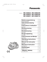 Panasonic MCE8021 Käyttö ohjeet