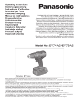 Panasonic EY79A3 Käyttö ohjeet