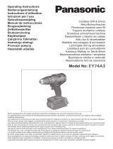 Panasonic EY74A3 Käyttö ohjeet