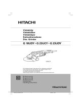 Hitachi G 18UC Ohjekirja