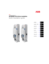 ABB ACQ580-04 Quick Installation Manual