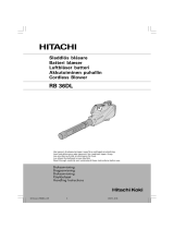 Hitachi RB 36DL Ohjekirja