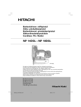 Hitachi NP14DSL Ohjekirja