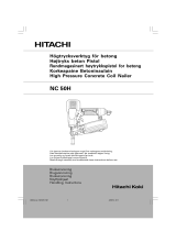 Hitachi NC 50H Handling Instructions Manual