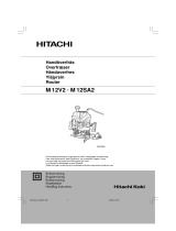 Hitachi M 8SA2 Ohjekirja