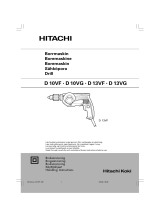 Hitachi D 10VF Ohjekirja