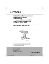 Hitachi DS18DFL Ohjekirja