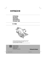 Hitachi C 13U Ohjekirja