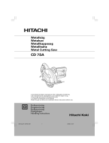 Hitachi CD7SA Ohjekirja