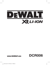 DeWalt DCR006 Ohjekirja