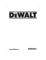 DeWalt DWH051 T 1 Omistajan opas