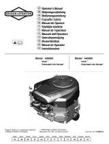 Briggs & Stratton 400000 AND 440000 Omistajan opas