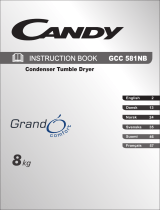 Candy GCC 581 NB-S Omistajan opas