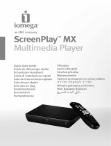 Iomega ScreenPlay MX Omistajan opas