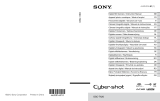 Sony DSC-TX20 Omistajan opas