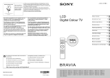 Sony KDL-52EX705 Omistajan opas