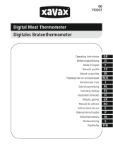 Xavax Digital Roasting Thermometer Ohjekirja