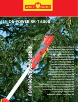 WOLF-Garten LI-ION POWER RR-T 6000 Omistajan opas