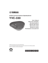 Yamaha YVC-330 Ohjekirja