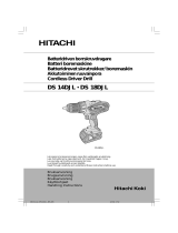 Hitachi DS 14 DJ L Ohjekirja