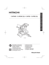 Hitachi C 8FSHE S Omistajan opas