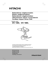 Hitachi DV 14DL Ohjekirja
