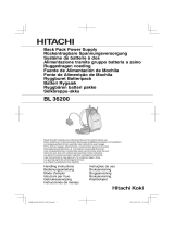 Hitachi BL 36200 Handling Instructions Manual