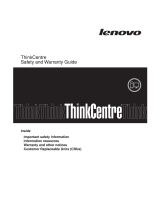 Lenovo ThinkCentre A58 Ohjekirja