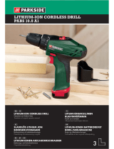 Parkside PABS 10.8 A1 LITHIUM-ION CORDLESS DRILL Omistajan opas