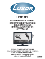 Luxor LED19EL Operating Instructions Manual