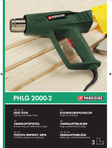 Parkside PHLG 2000-2 Operation and Safety Notes