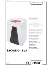 HSM SECURIO B35 Operating Instructions Manual