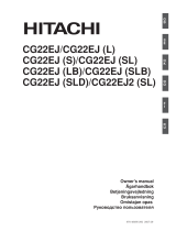 Hitachi CG22EJ (L) Omistajan opas
