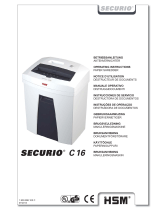 HSM SECURIO C16 Operating Instructions Manual