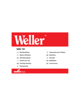 Weller WAS 101 Operating Instructions Manual