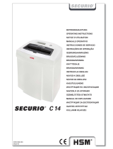 HSM securio c 14 Operating Instructions Manual