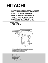 Hitachi DH 15DV Handling Instructions Manual