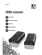 Deltaco HDMI-221 Ohjekirja