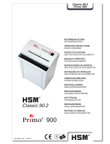 HSM Primo 900 Operating Instructions Manual