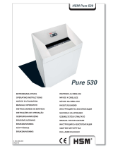 HSM PURE 530 Operating Instructions Manual