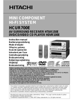 Hitachi HDVR100E Ohjekirja