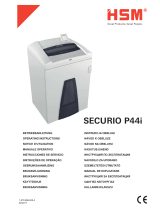 HSM SECURIO P44i Operating Instructions Manual