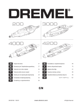 Dremel 4000 Original Instructions Manual