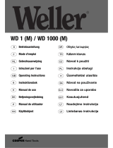 Weller WD 1000 Operating Instructions Manual