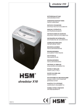 HSM Shredstar X5 Operating Instructions Manual