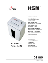 HSM Primo 1200 Operating Instructions Manual