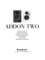 Audio Pro ADDON TWO Ohjekirja