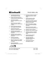 EINHELL TE-CD 18/50 Li-i BL (2x2,0Ah) Ohjekirja